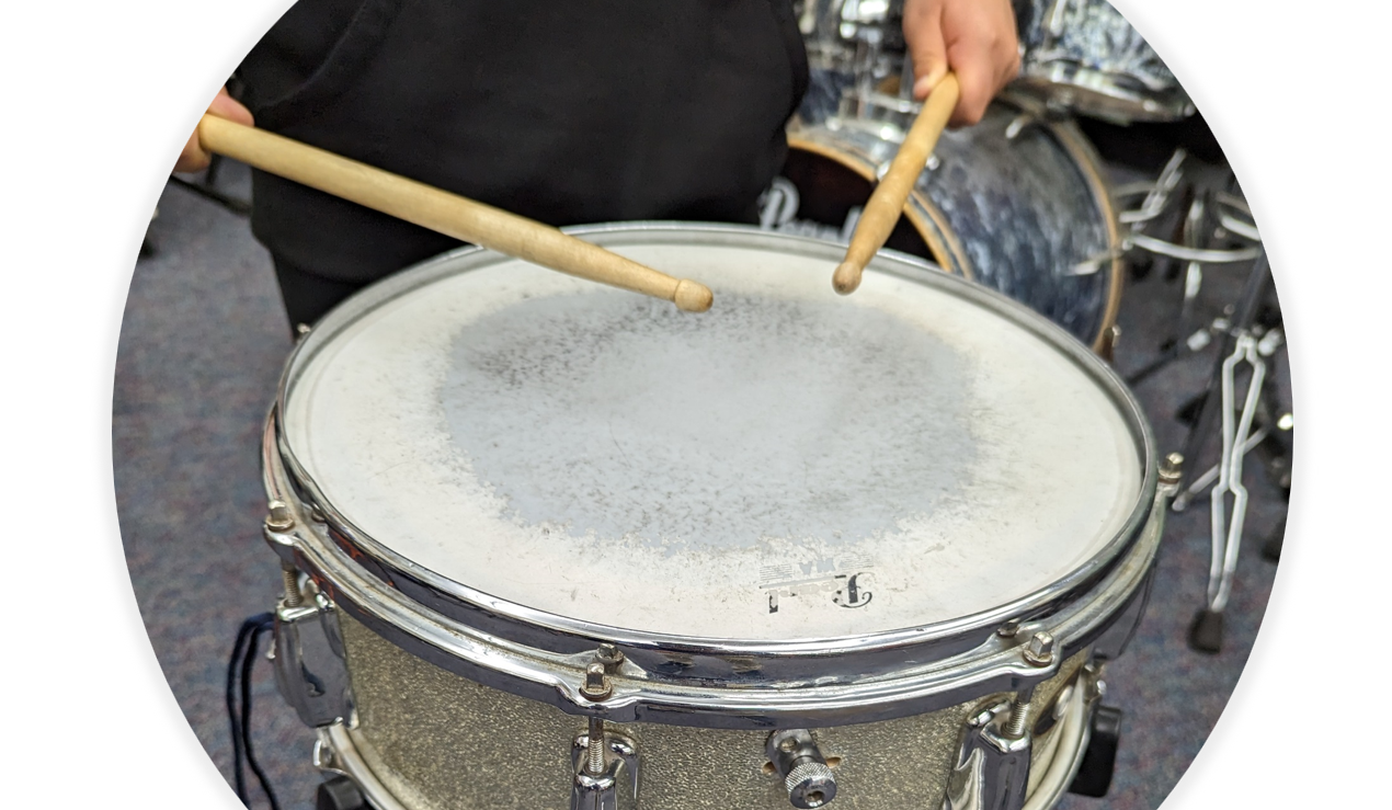 Join us for Percussion: Learn how to drum this summer!